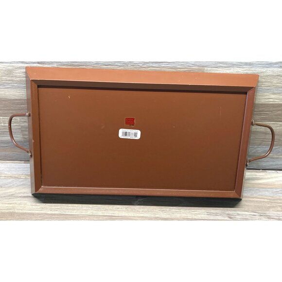 Gund Cardinal Bird Serving Tray Rectangular with Handles Christmas Decor - Picture 2 of 11